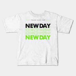 Christian Streetwear Design | Thank God for New Day Kids T-Shirt